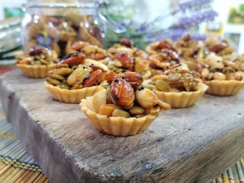 Mini nuts tart recipe