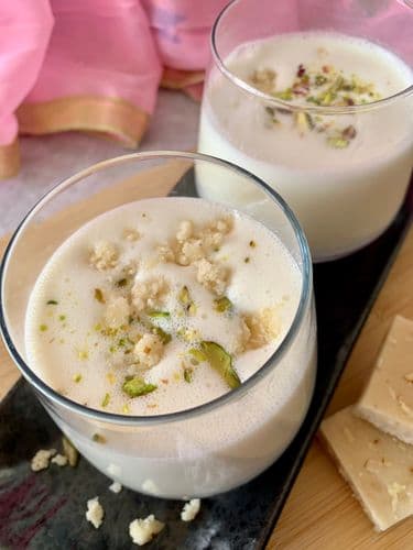 Burfi Lassi recipe