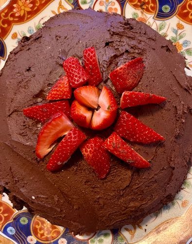 Chocolate Strawberry Cake  recipe