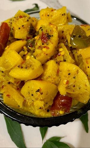 Curry Leaf infused Lemon Pickle  recipe