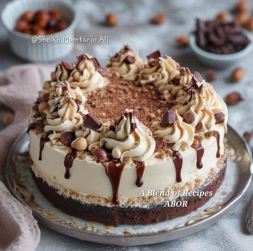 Hazelnut Chocolate Cream Cake recipe