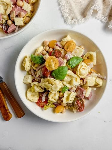 Italian Chopped Salad with Tortellini recipe