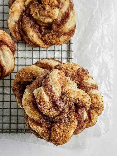 Easy Puff Pastry Spirals recipe