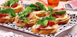 Serrano Ham Bruschetta recipe