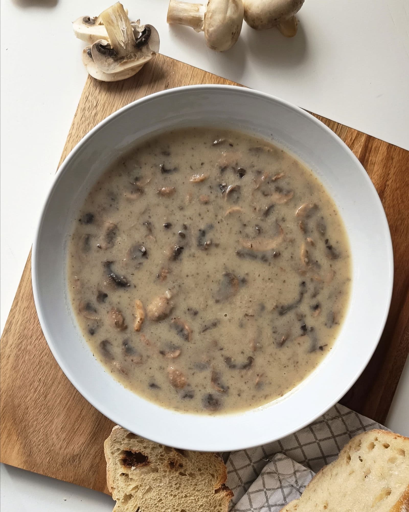 Cream of Mushroom Soup recipe