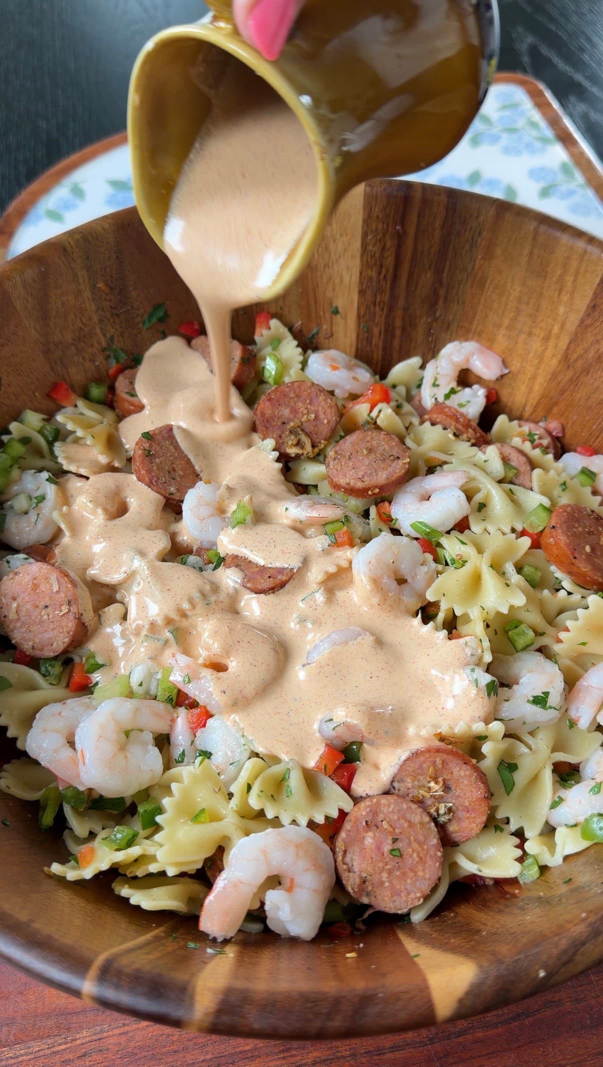 Jambalaya Pasta Salad recipe