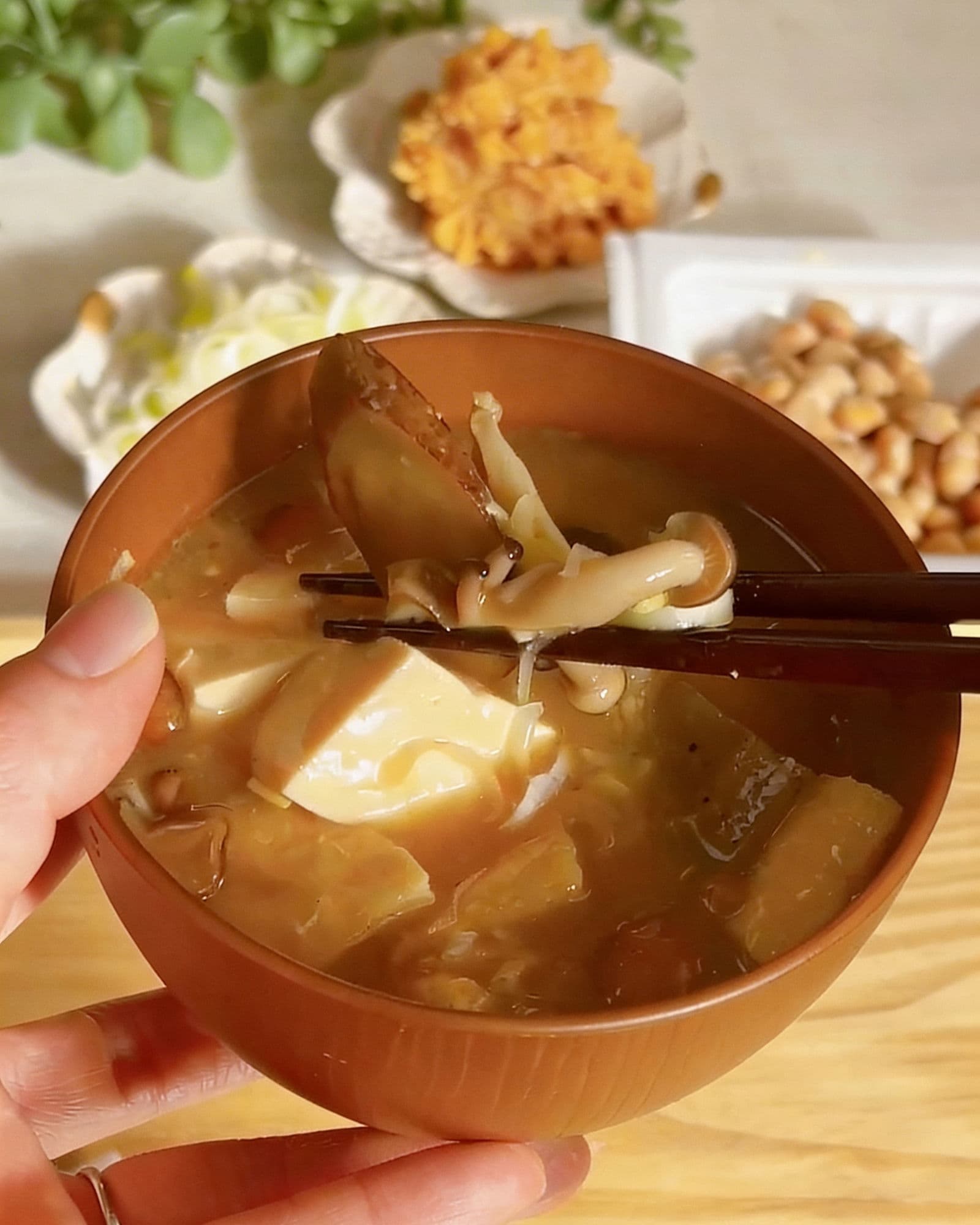Natto-jiru (Yamagata Style Miso Soup) recipe