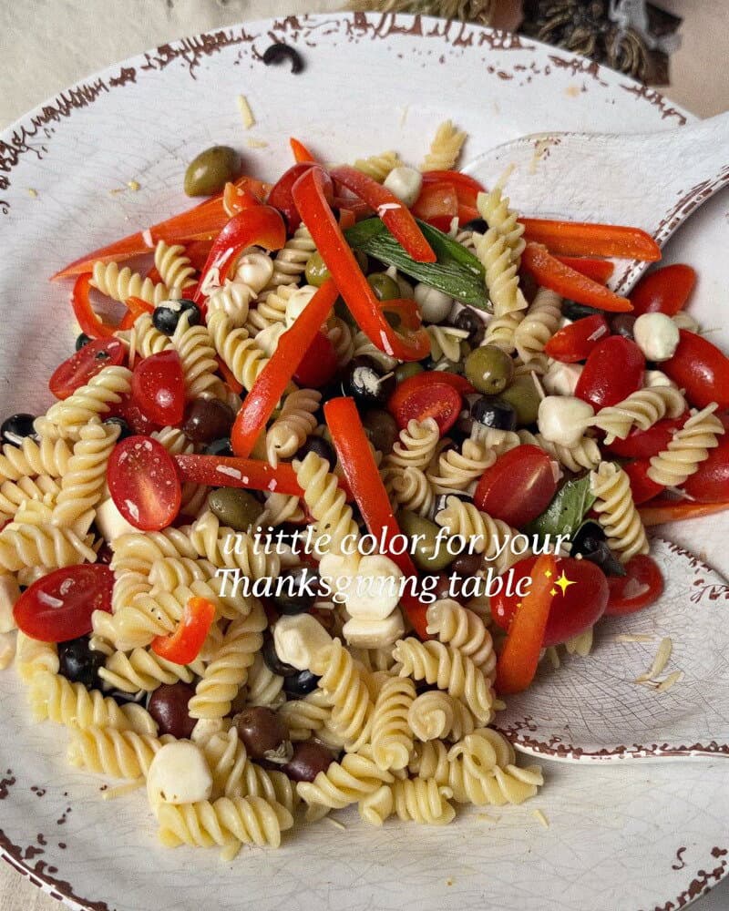 Cold Pasta Salad with Herby Dressing recipe