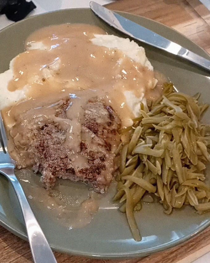 Comfort Food Salisbury Steak recipe