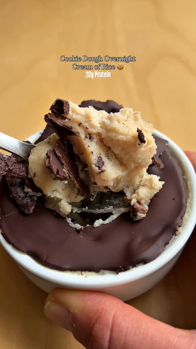 Cookie Dough Cream of Rice recipe