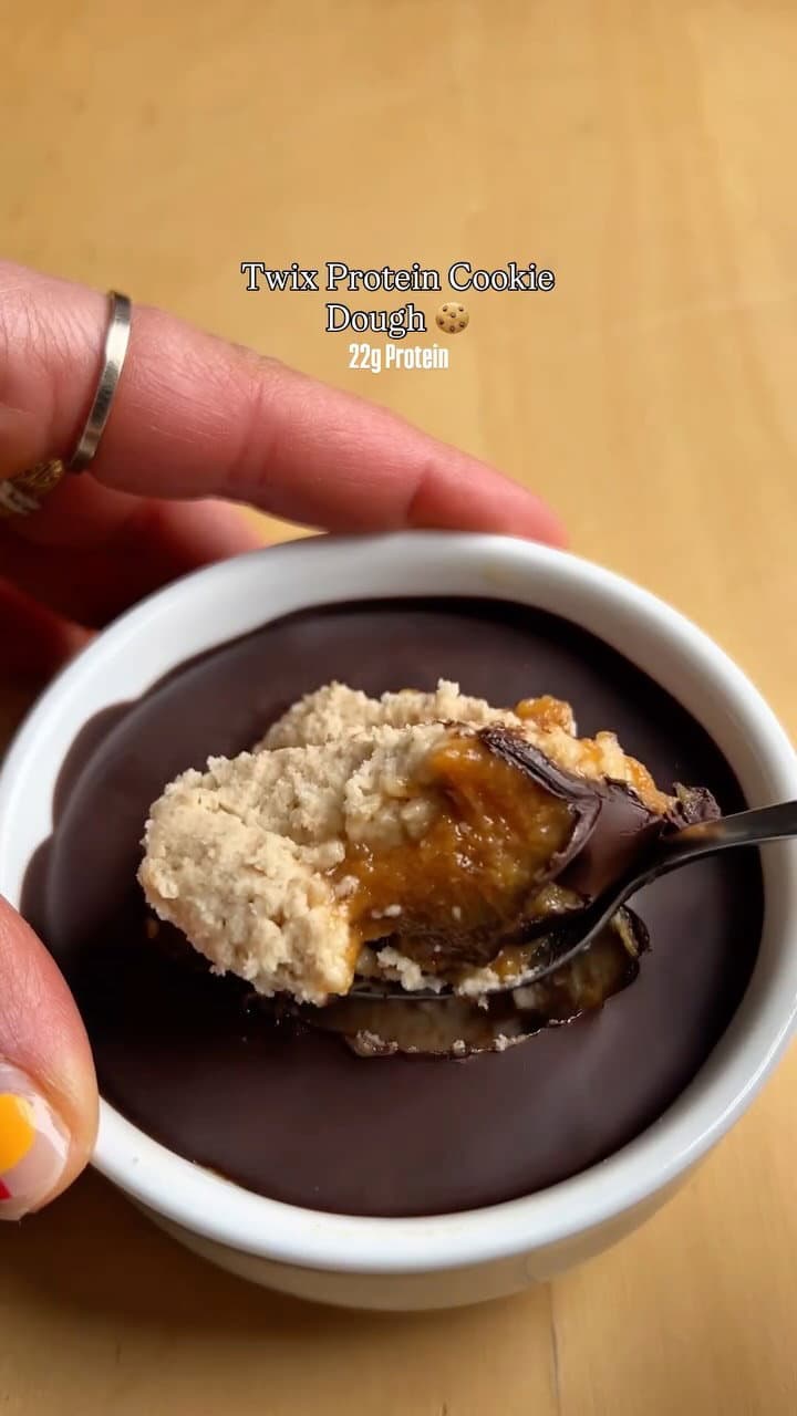 Healthy Twix Protein Snack recipe