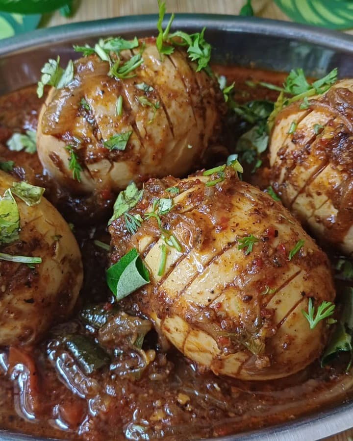 Kerala Style Ghee Mutta Roast | Egg Ghee Roast  recipe