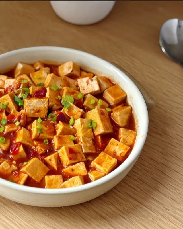 Low-Calorie Mapo Tofu with Sweet & Sour Sauce recipe