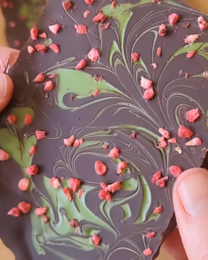 Chocolate Matcha Bark recipe