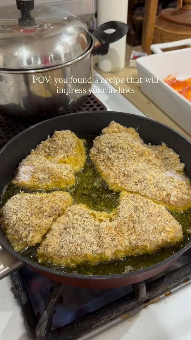 Chicken Parmesan with Marinara recipe