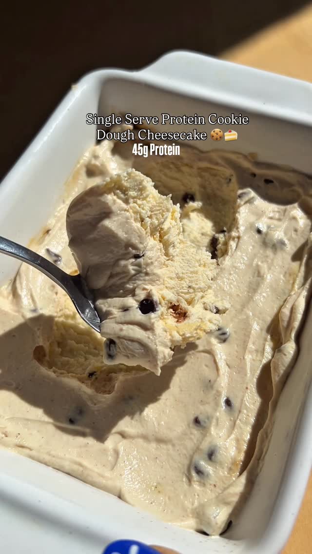 Cookie Dough Protein Cheesecake recipe