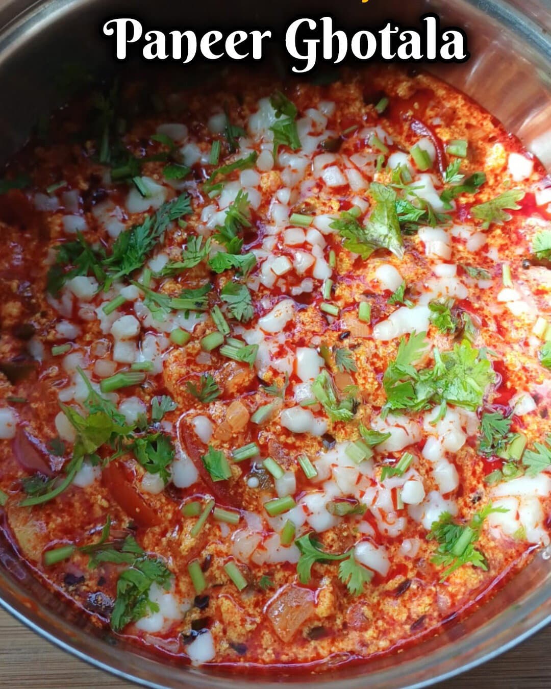 Street-Style Surti Paneer Ghotala recipe