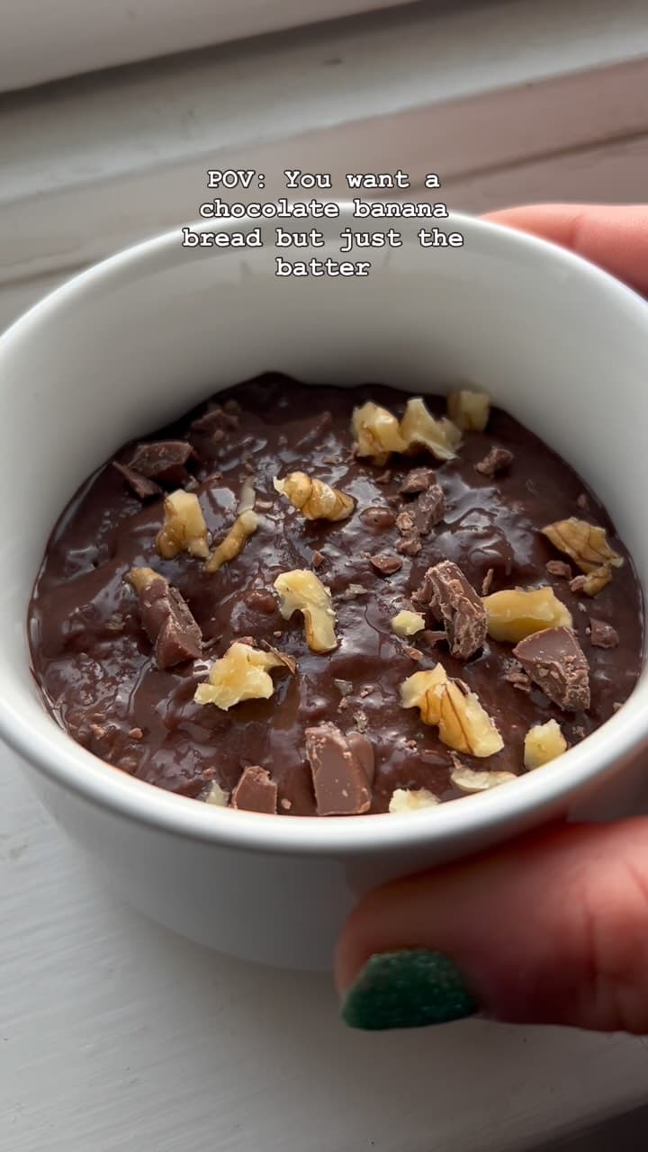 Chocolate Banana Bread Batter recipe