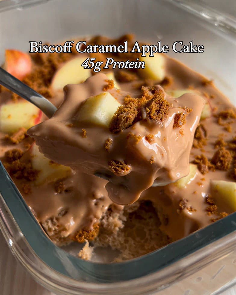 Apple Cinnamon Protein Breakfast Cake recipe