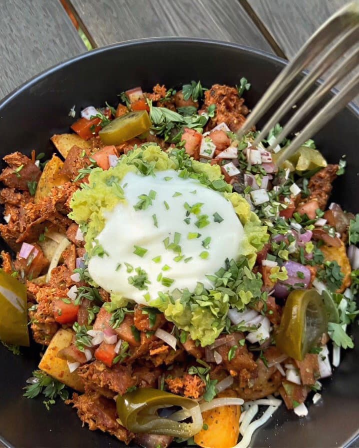 Loaded Mexican Taco Bowl recipe
