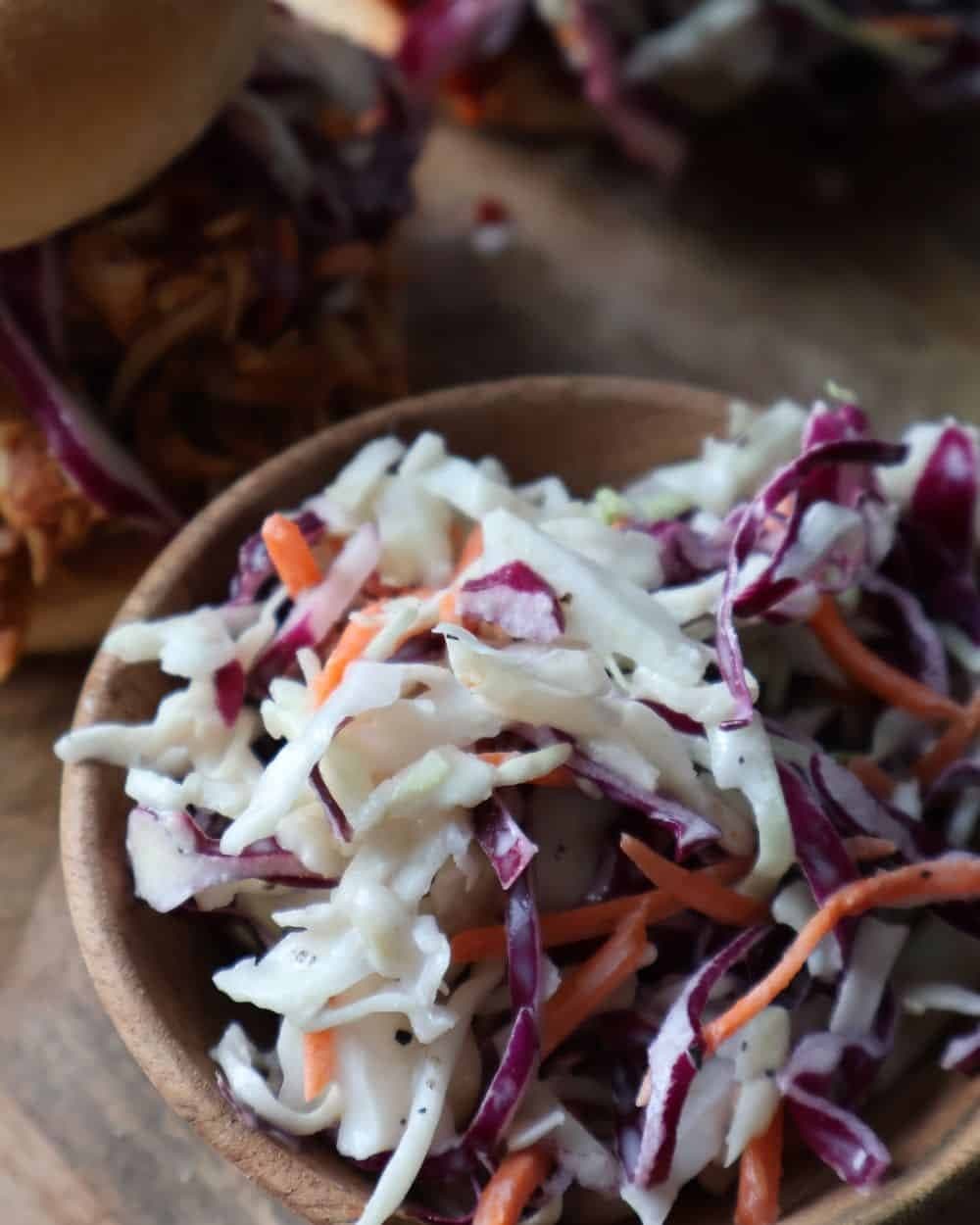 Creamy Coleslaw (Sweet and Tangy, 10 Minutes) recipe