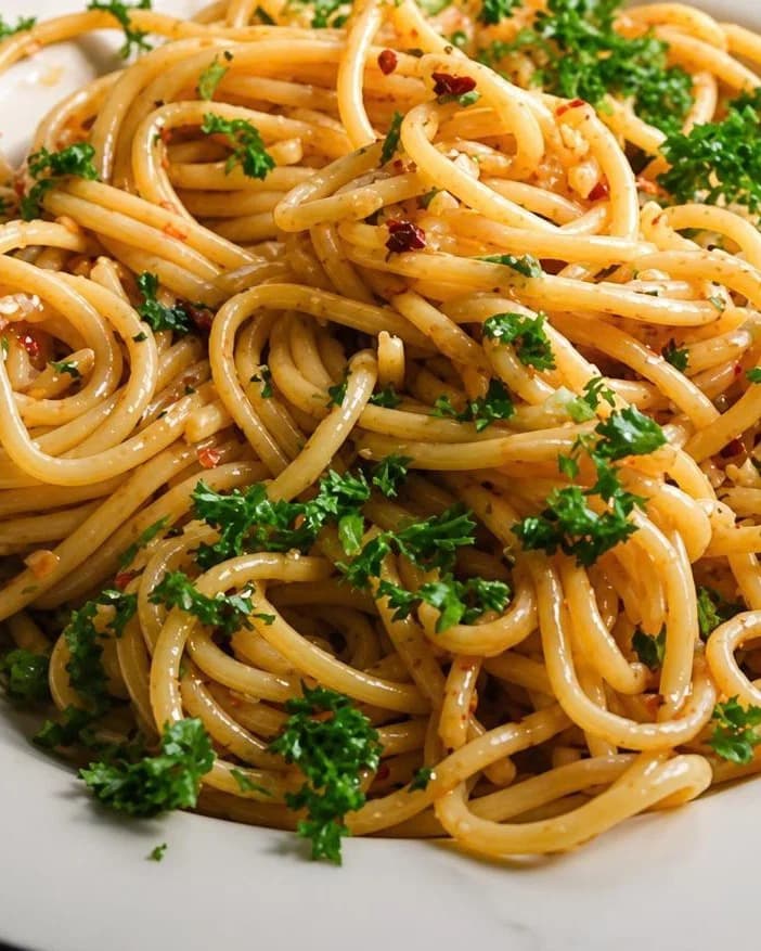 Aglio Olio Spaghetti recipe