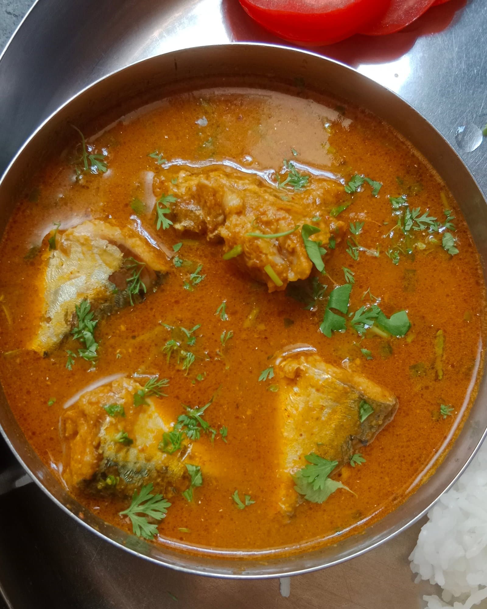 Quick Mackerel Fish Curry recipe