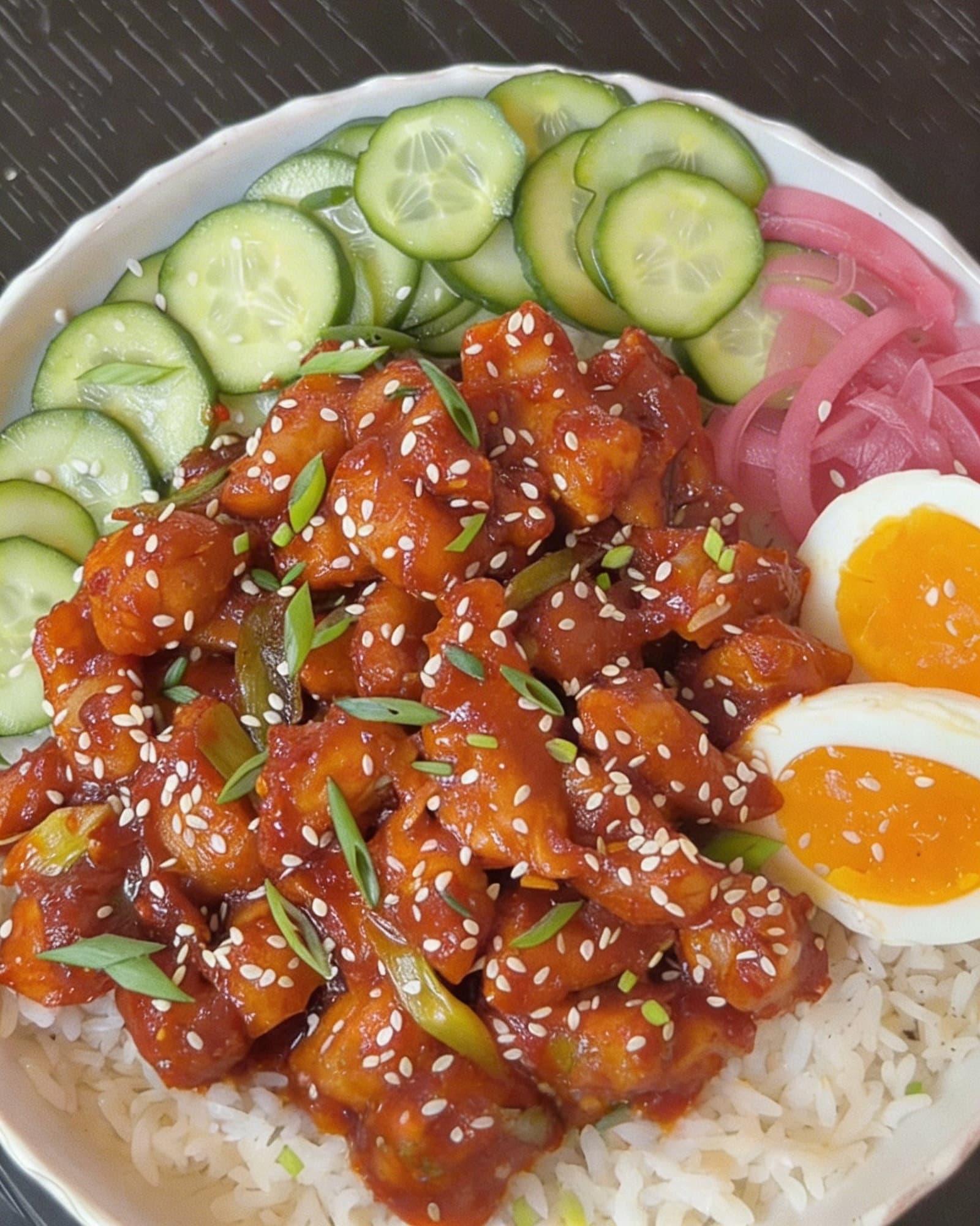 Sticky Gochujang Pork Bites recipe