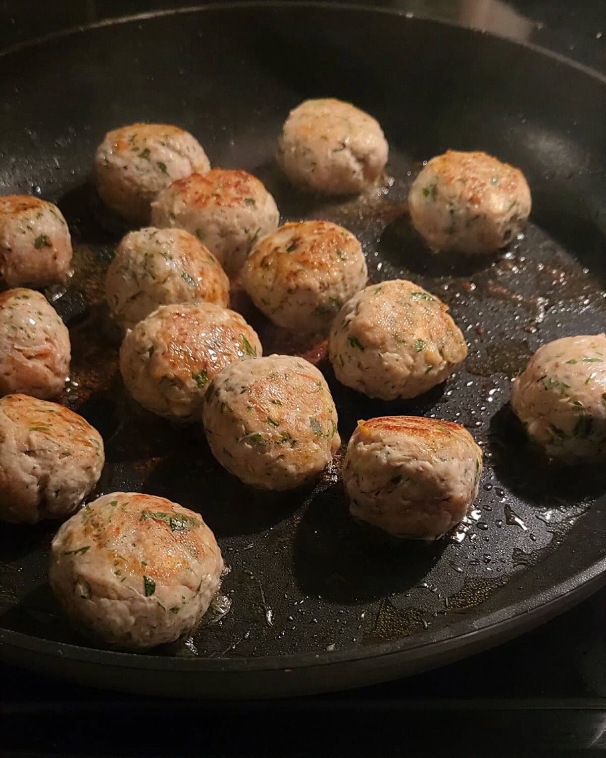 Chicken & Feta Meatballs recipe