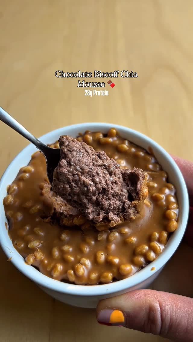 Biscoff Chia Mousse recipe