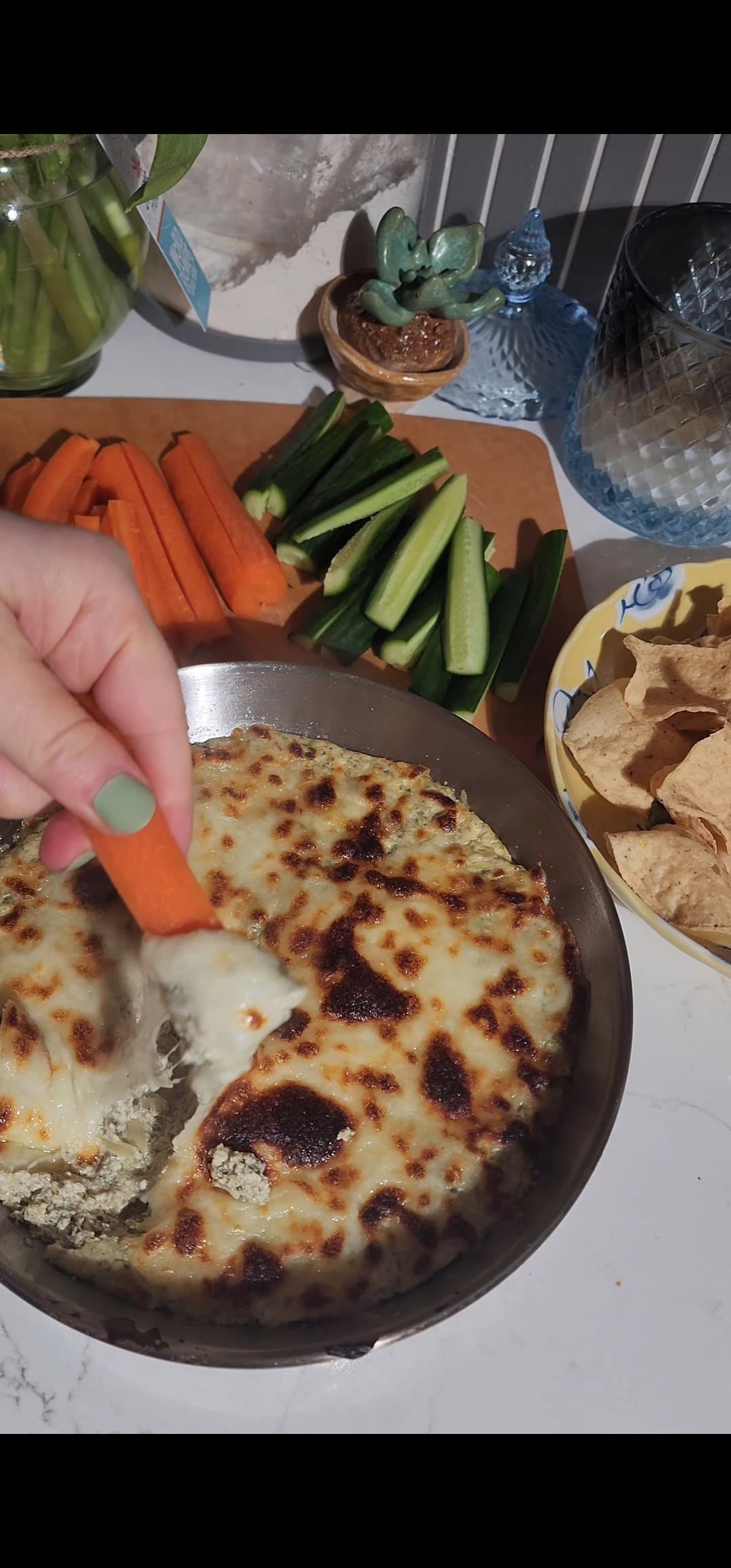  Healthy Spinach Artichoke Dip recipe