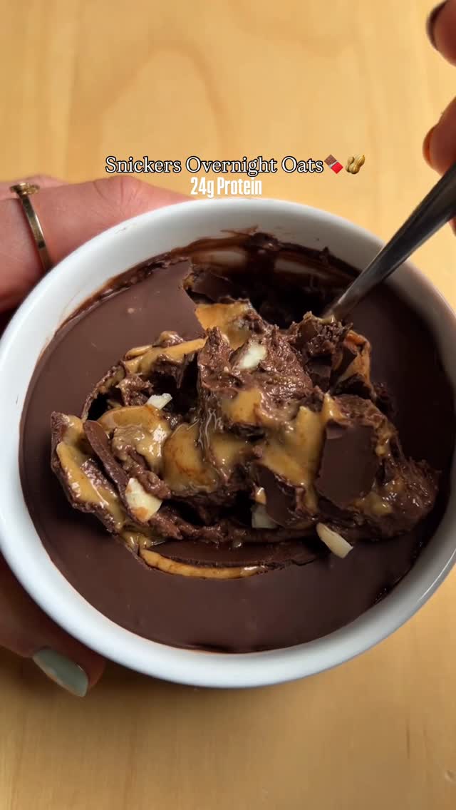 Snickers-Inspired Protein Breakfast recipe