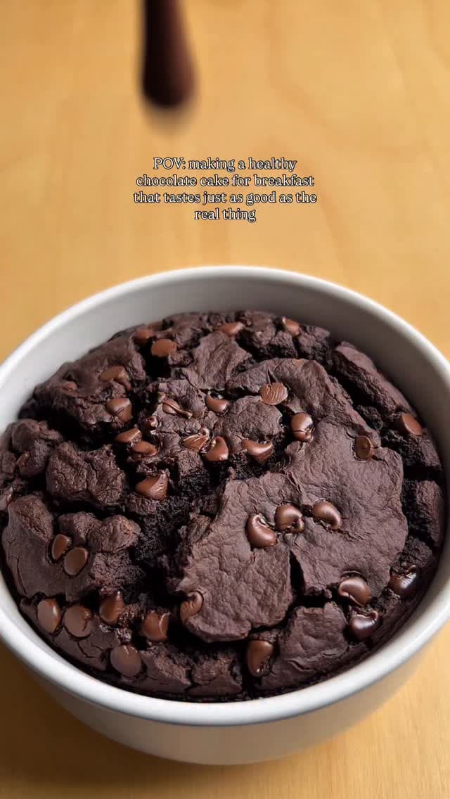 Triple Chocolate Baked Oats recipe