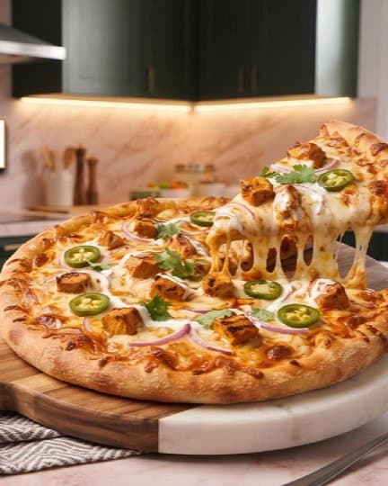 Butter Chicken Pizza — Easy Step-by-Step recipe