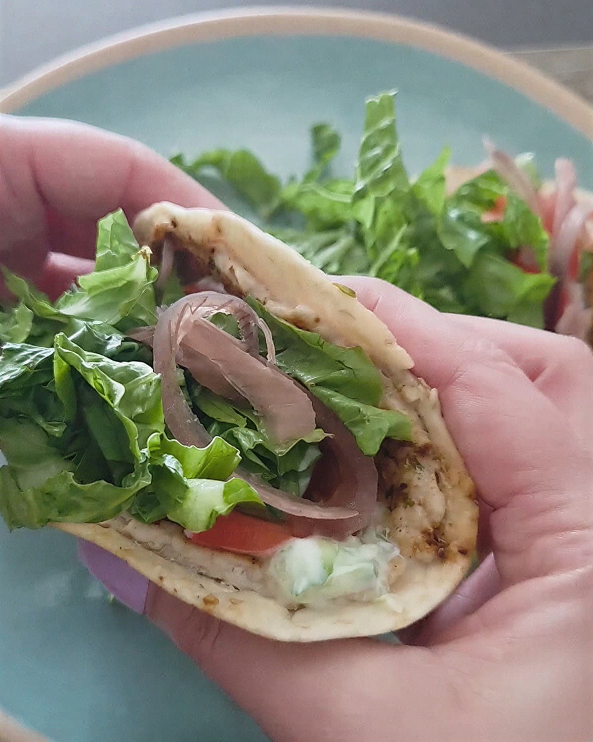 Souvlaki Smash Tacos recipe