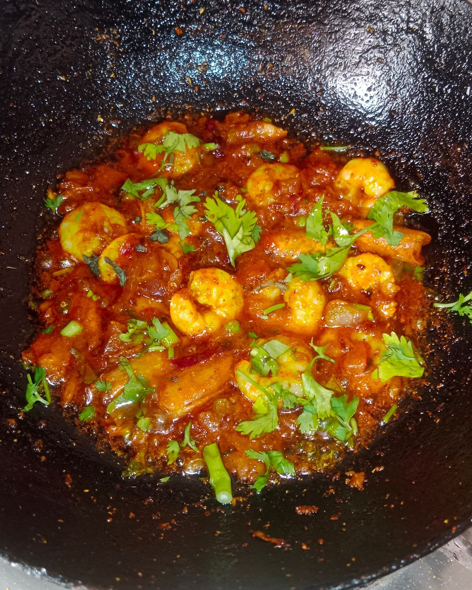Instant Prawns Pickle recipe