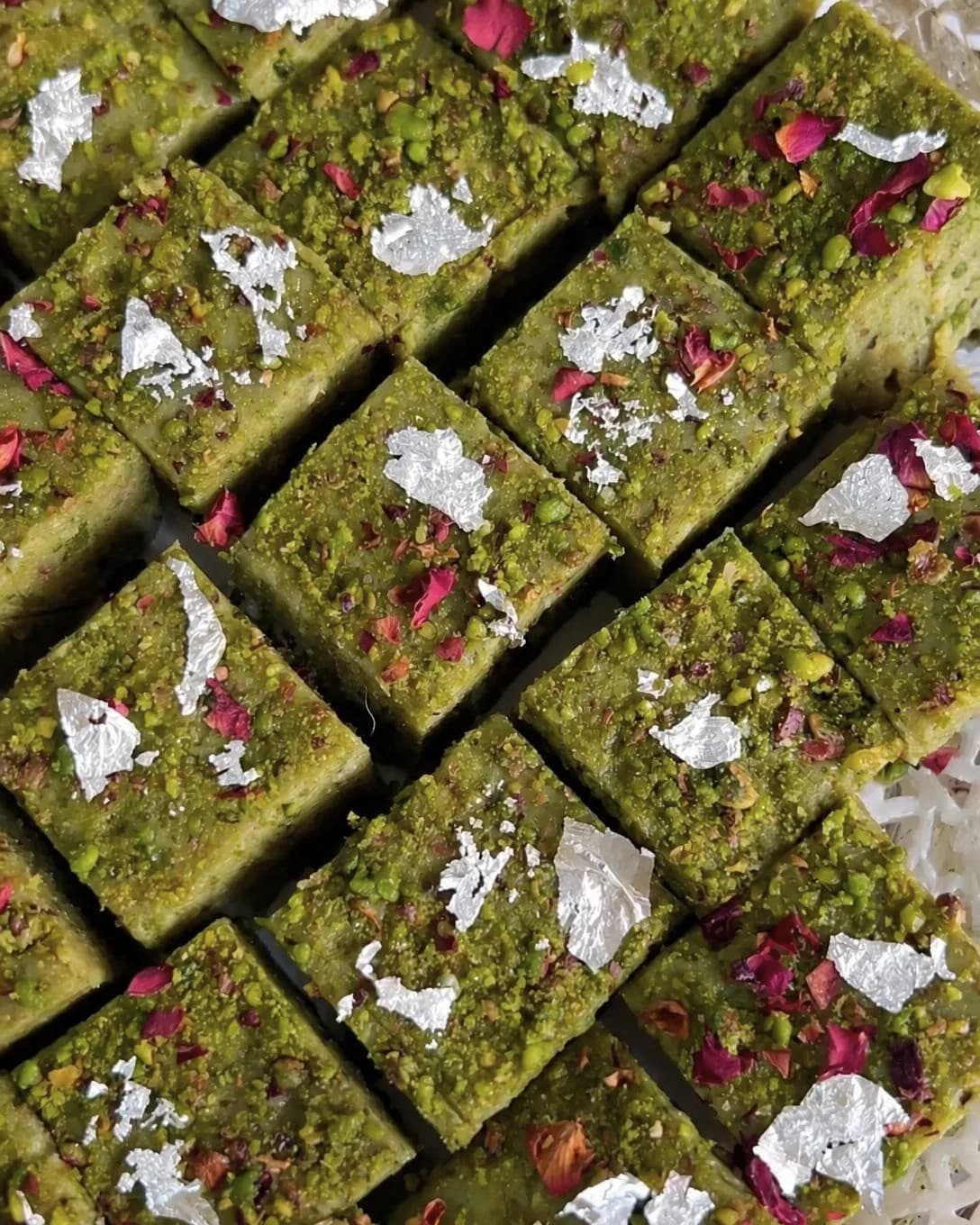 Pistachio Burfi | Bhai Dooj Special recipe