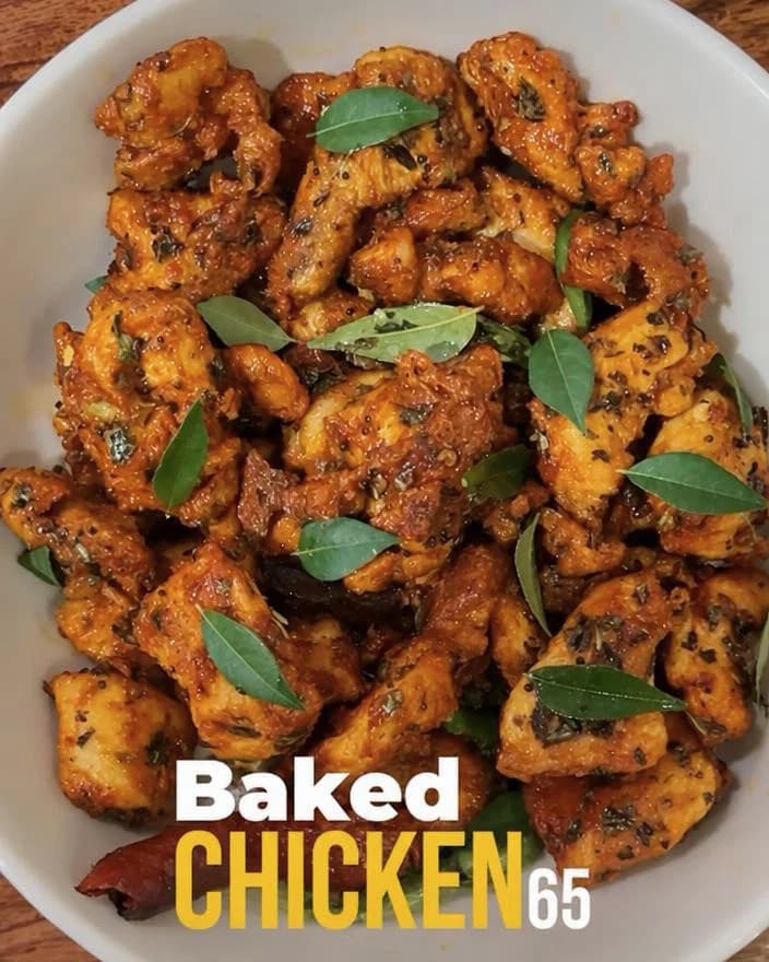 Baked Chicken 65 recipe