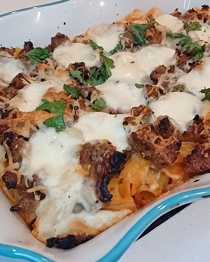 Baked Rigatoni Pasta recipe