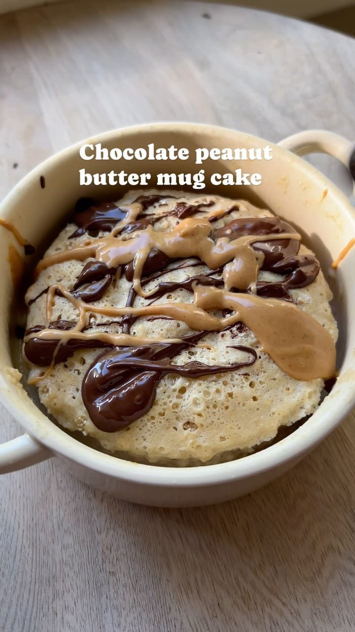 Peanut Butter Protein Mug Cake recipe