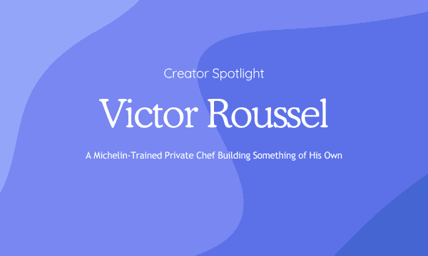 Chefadora Stories - Author Interview Banner - Victor