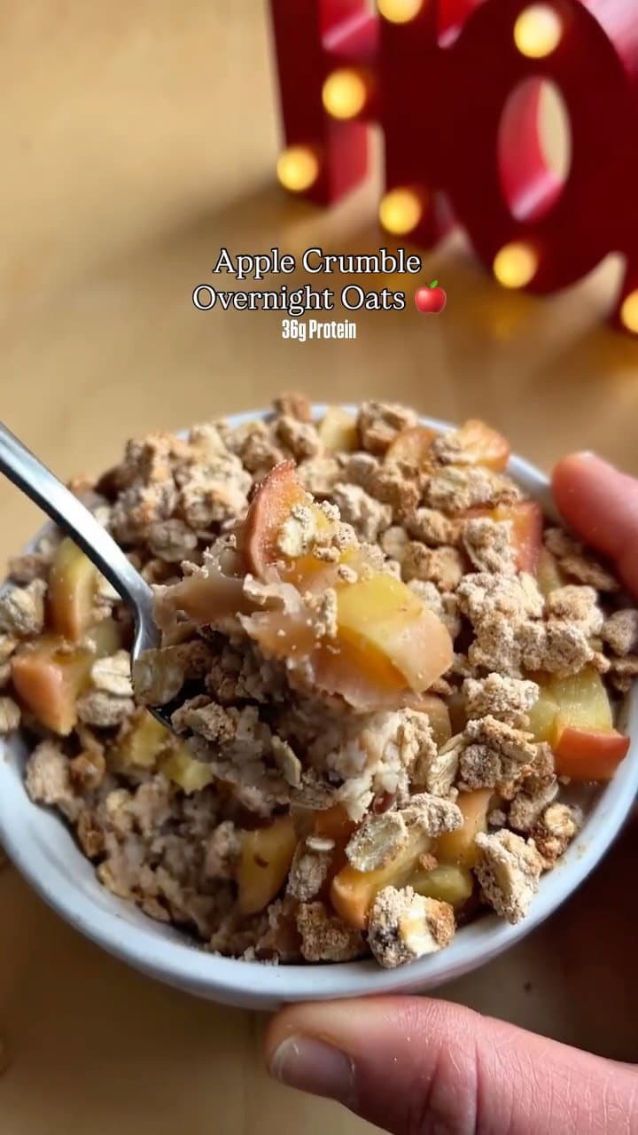 Apple Crumble Oats recipe