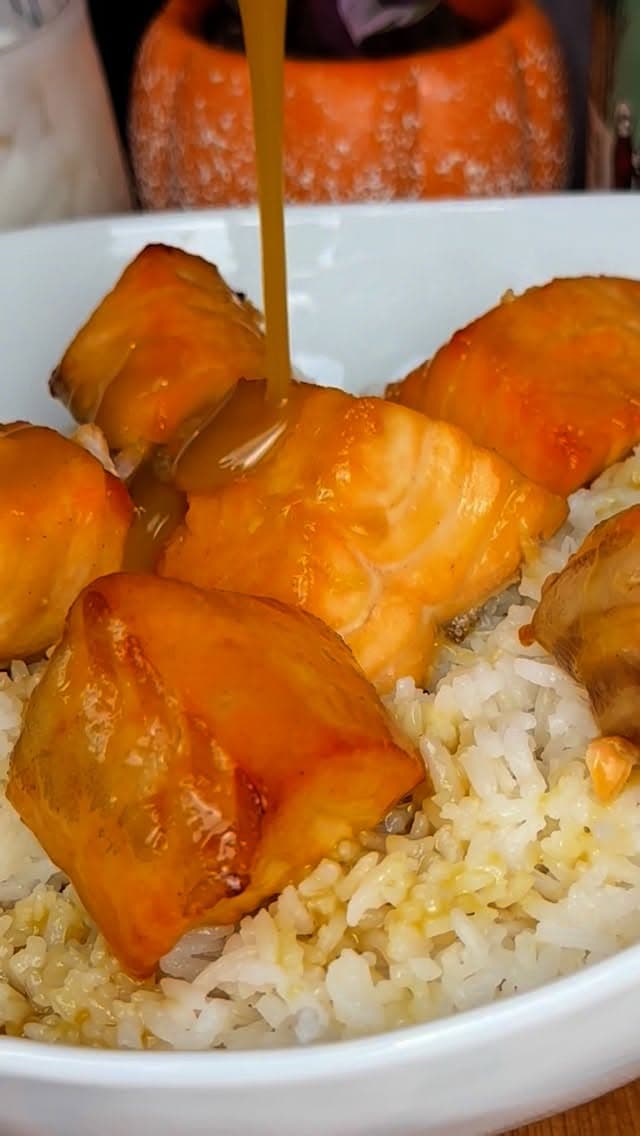 Maple-Dijon Salmon Bites recipe
