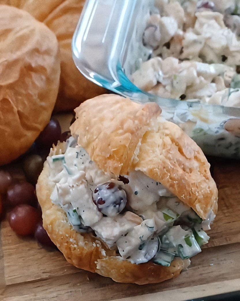 Chicken Salad Sandwiches recipe