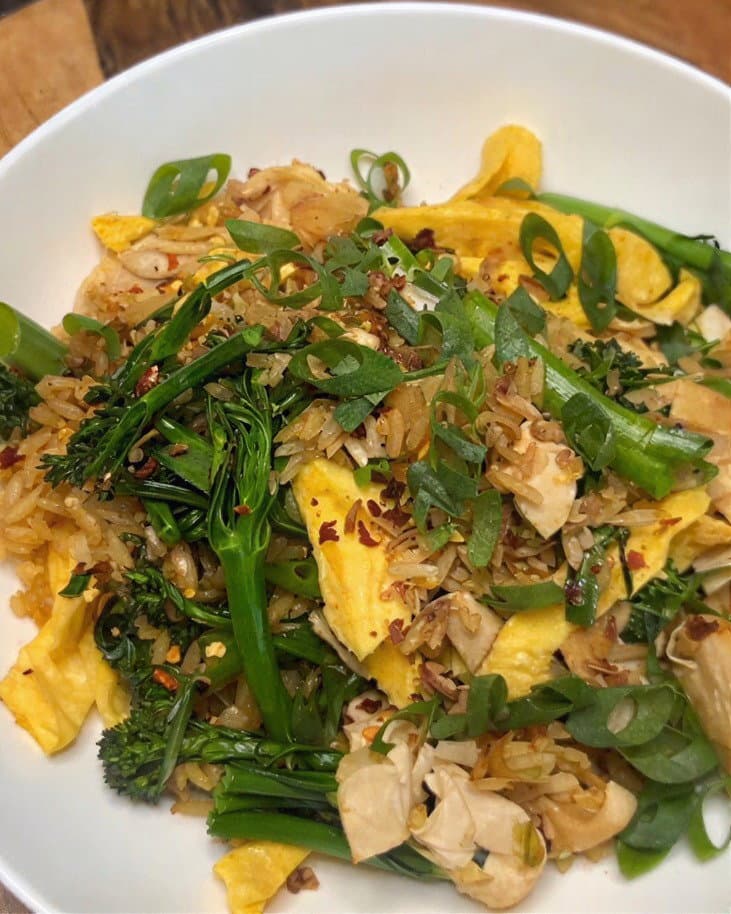 Healthy Chicken Fried Rice recipe