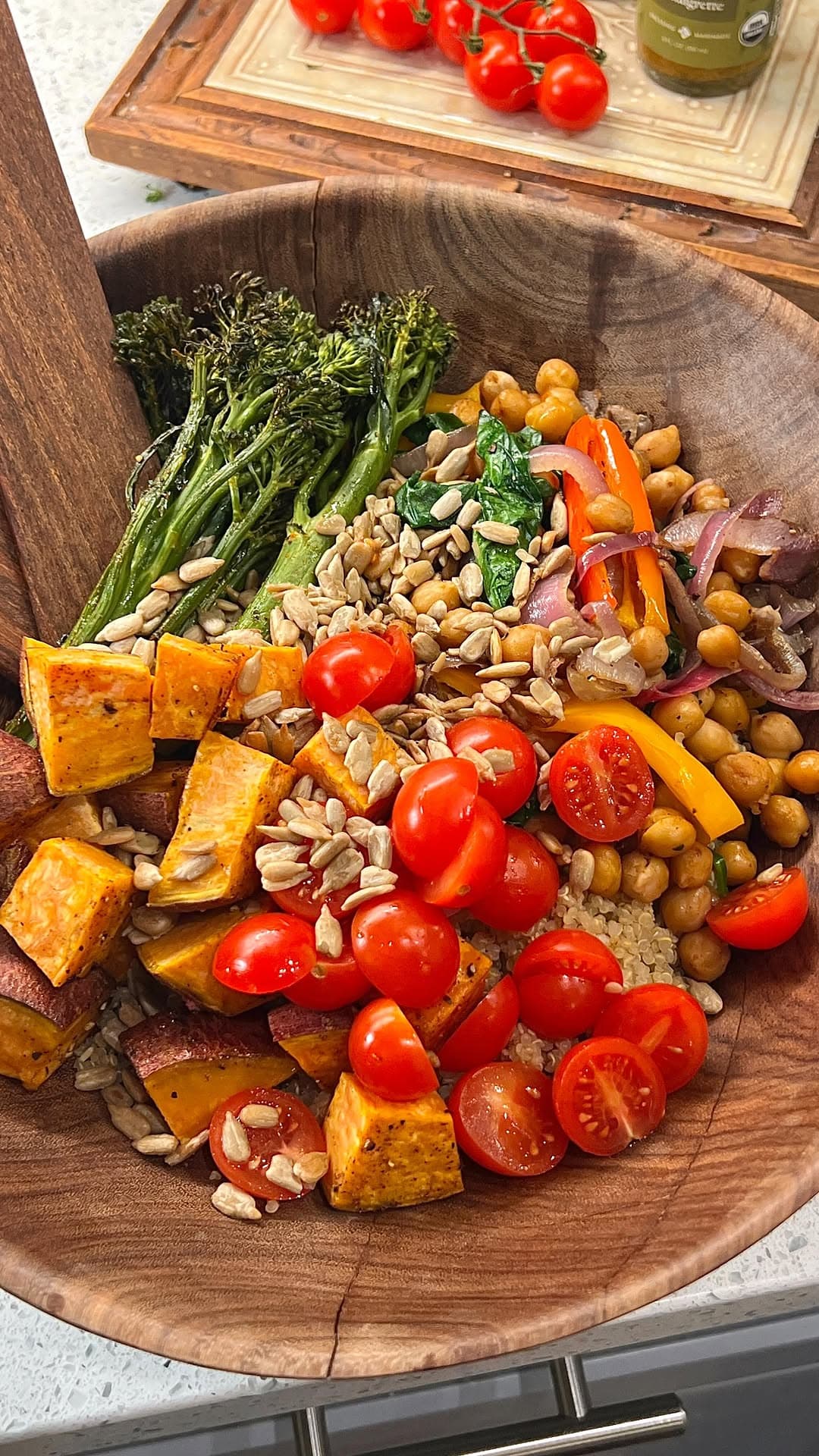 Cozy Fall Vegetable Bowl recipe