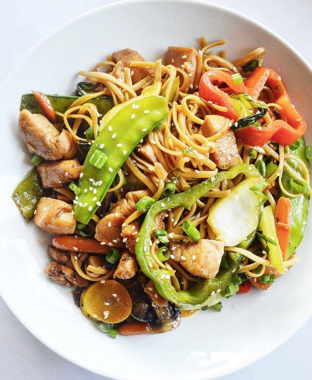 Homemade Chicken Vegetable Stir Fry recipe