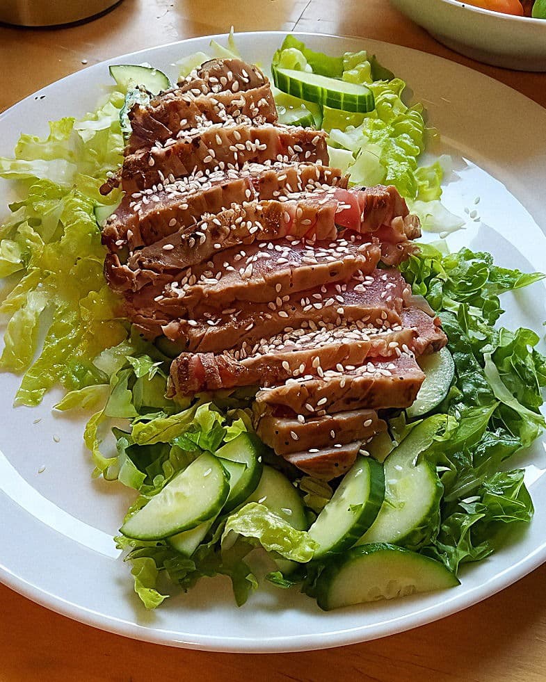Ahi Tuna Salad recipe