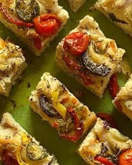 Stuffed Tandoori Kulcha Squares recipe