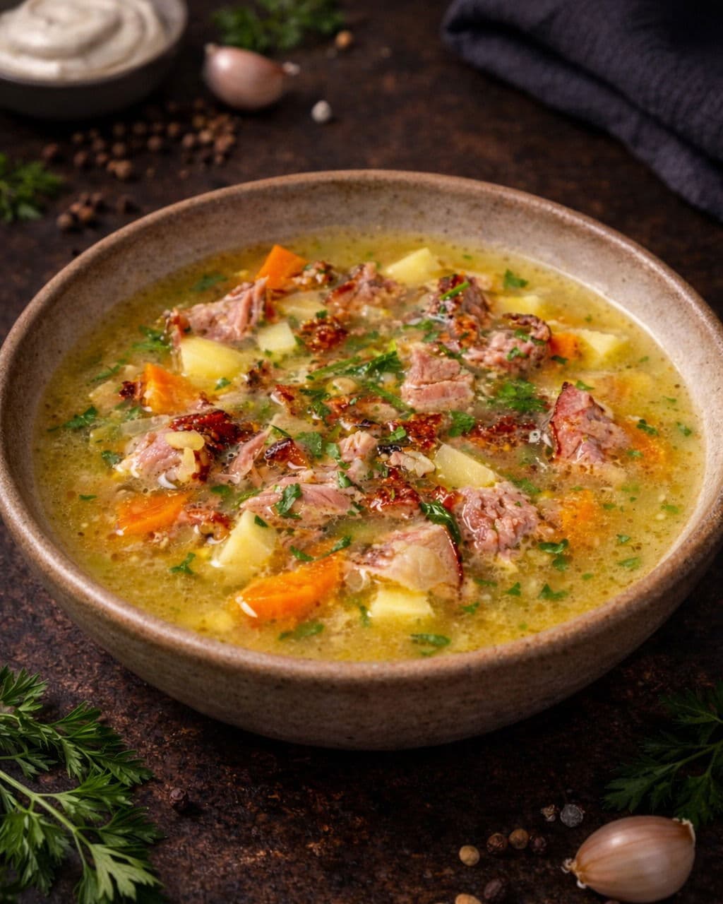 Simple Pea Soup recipe